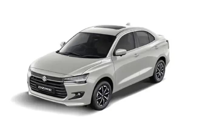 Sedan — Swift Dzire, Toyota Etios, Hyundai Aura or similar