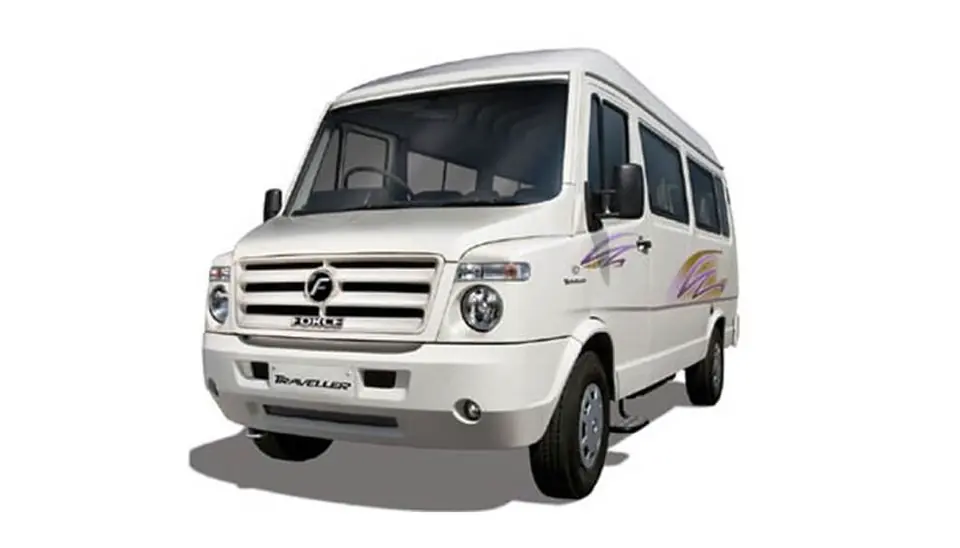 White Force Tempo Traveller, side view